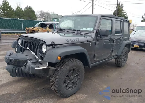 2018 Jeep Wrangler Jk Unlimited Willy Wheeler W 4X4 from USA, damaged, VIN 1C4BJWDG7JL873678